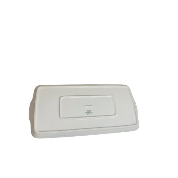 Vintage Hutschenreuther Bavaria Germany Yellow Pink Rose 12.5" Tray - Picture 7 of 7